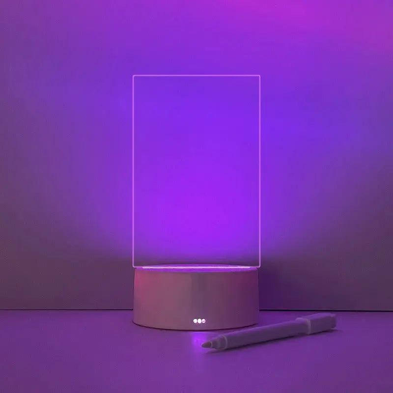 LED Acrylic Message Board Novva Living