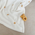 Korean Embroidered Baby Blanket Novva Living