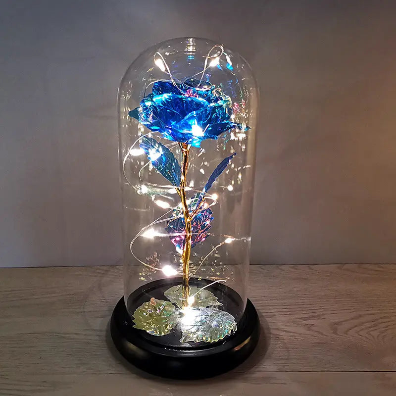LED Glass Dome Rose Novva Living