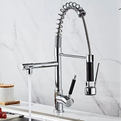 Pull-Out Kitchen Mixer Tap Novva Living