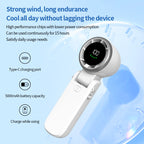 100-Speed Turbine Handheld & Neck Fan
