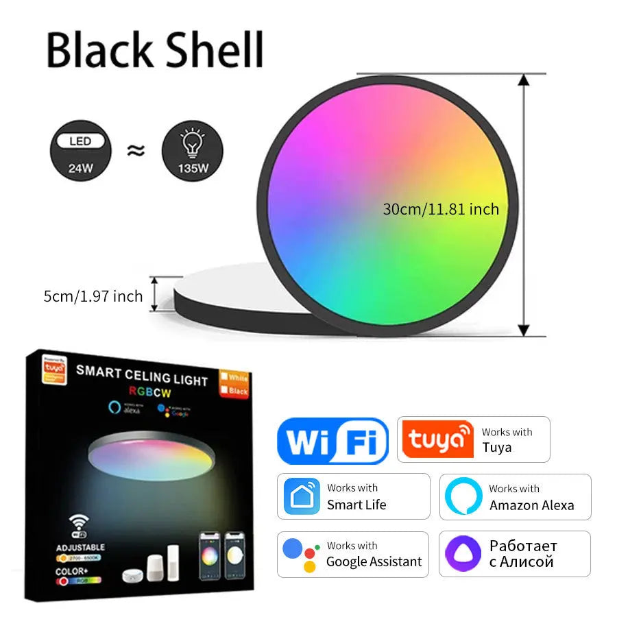 WiFi Smart Ceiling Lamp Novva Living