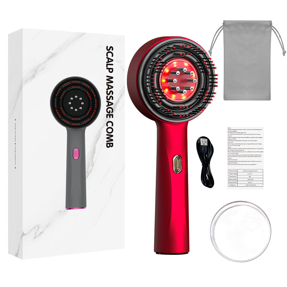 Multi-Function Scalp Massage Comb with Liquid Guide