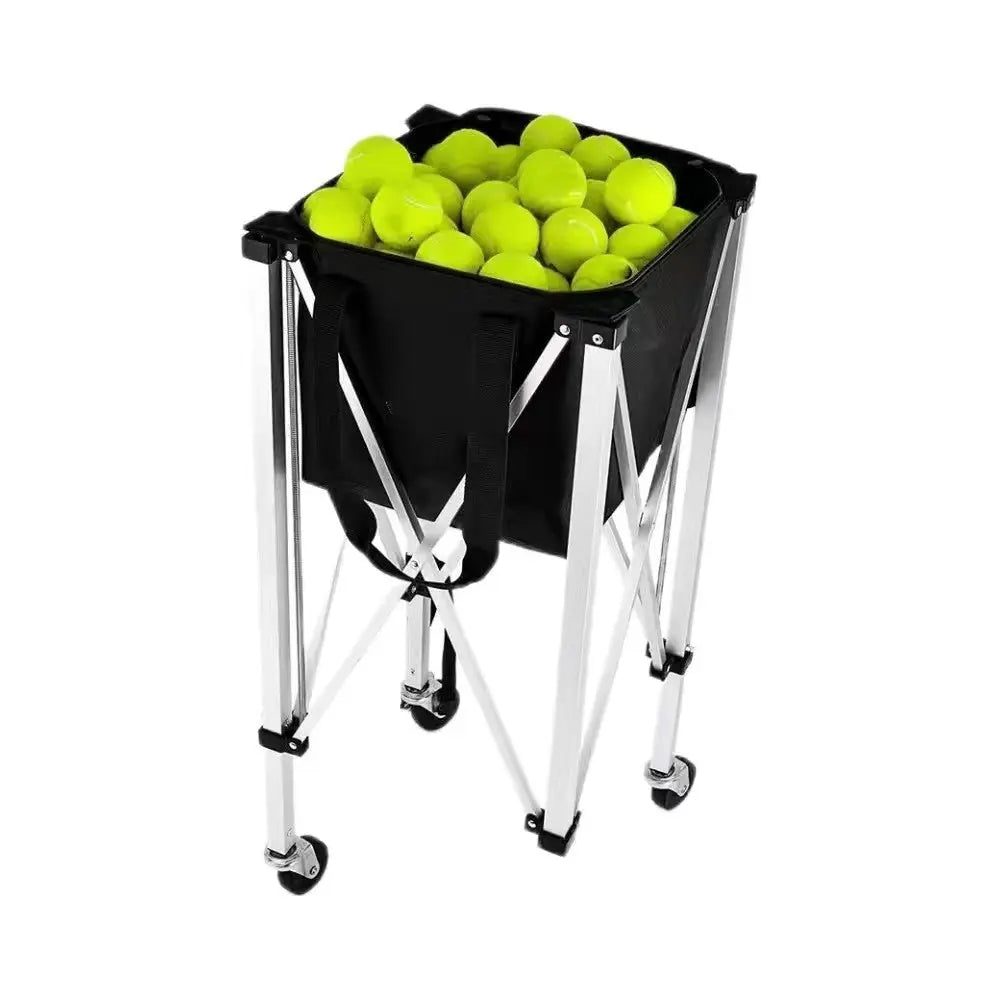 Folding Tennis Ball Basket & Cart Novva Living