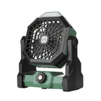 Portable Camping Fan with LED Light & Hook Novva Living