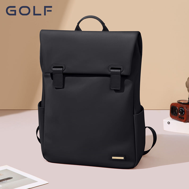 GOLF Backpack Women's Lightweight and Versatile Large Capacity Flip-top Leisure Commuting Travel 15.6-inch Computer Backpack