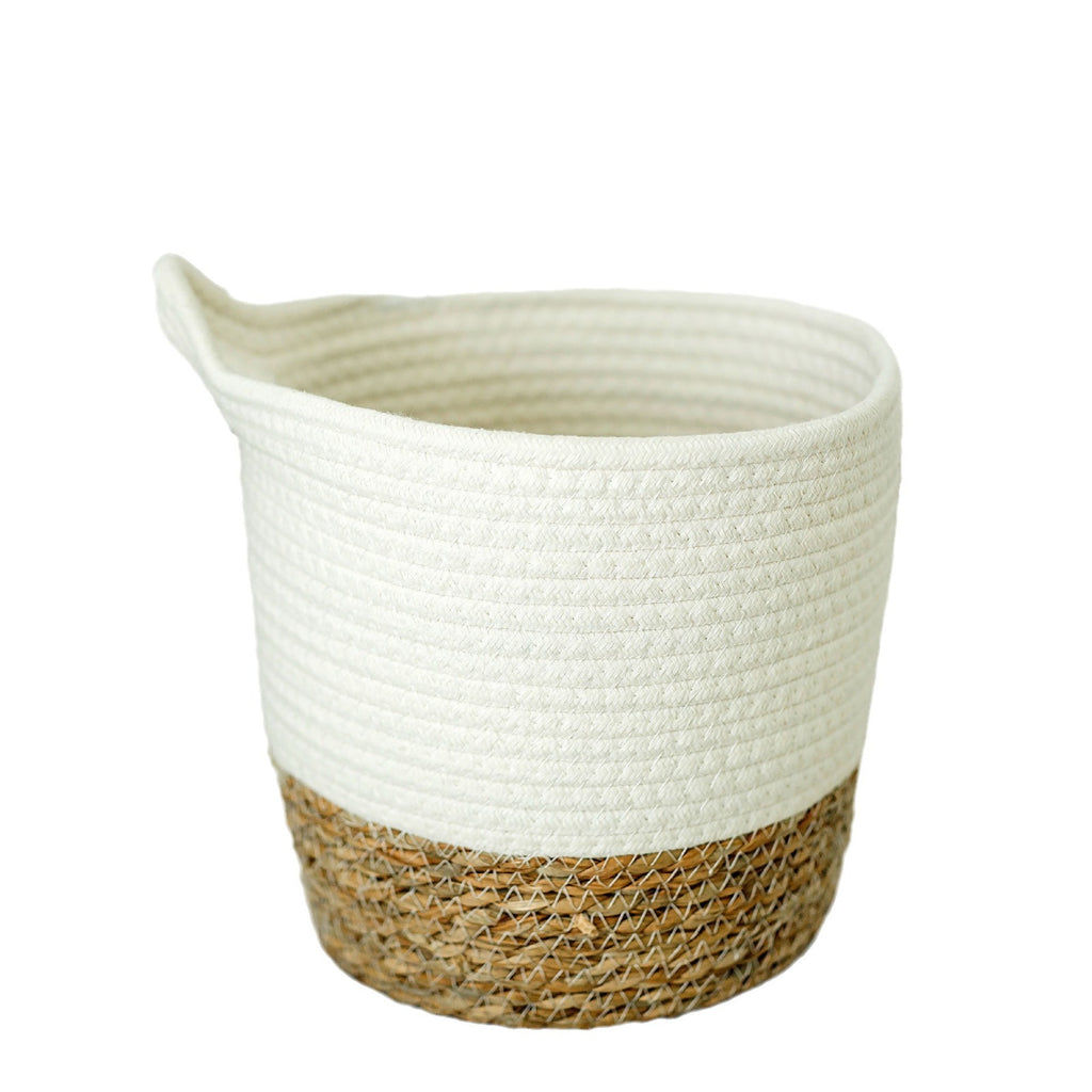 Seagrass Woven Plant Basket