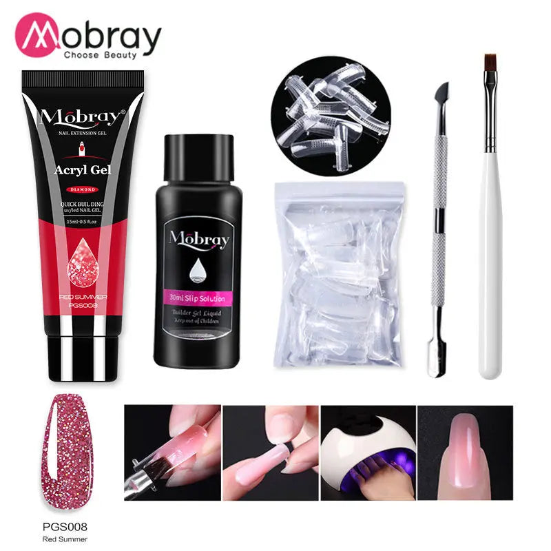 Crystal Nail Extension Glue Set Novva Living
