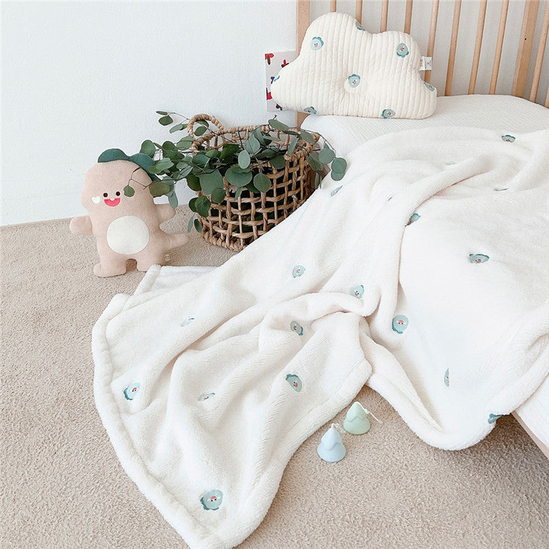Couverture de bébé brodée coréenne