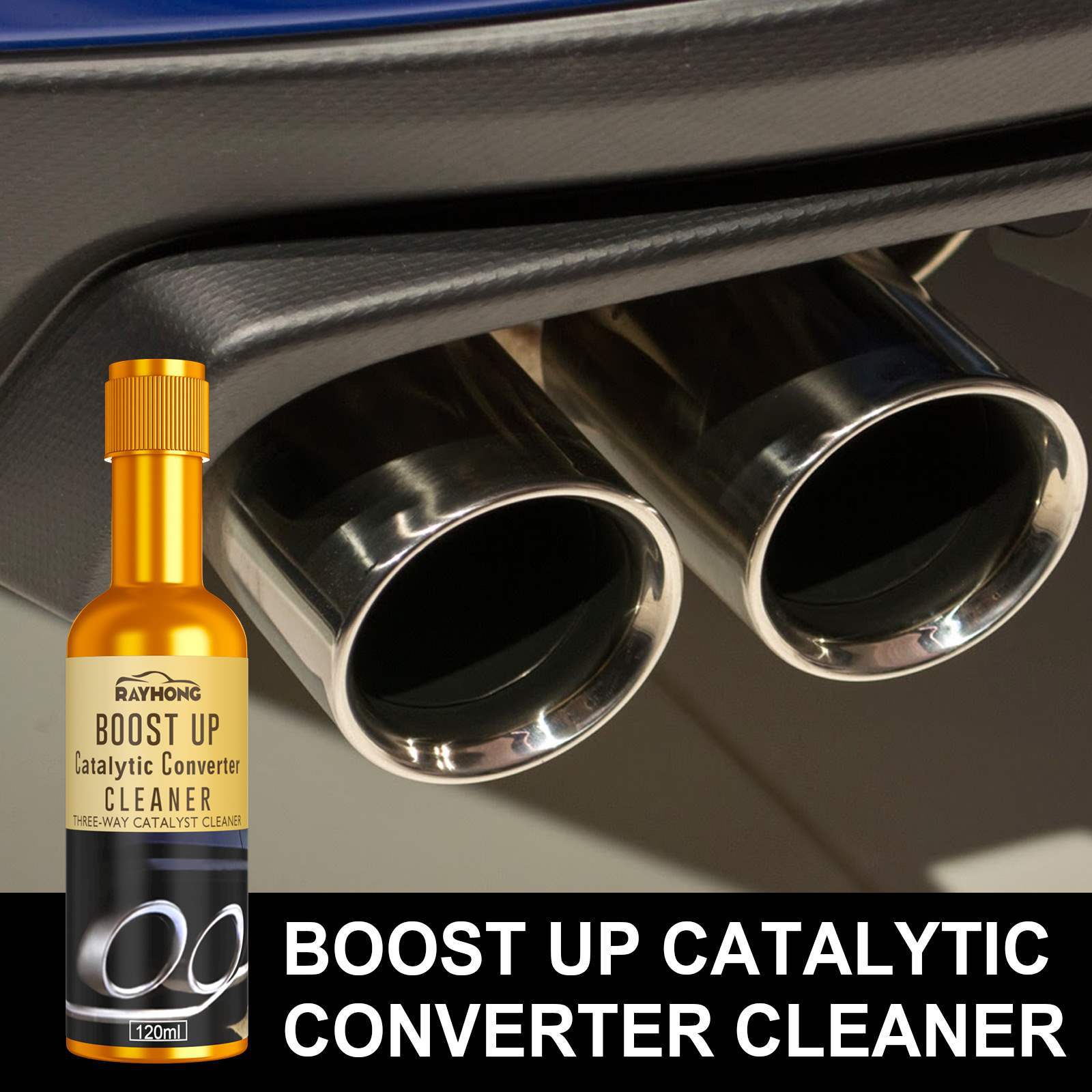Catalytic Converter & Engine Carbon Deposit Cleaner