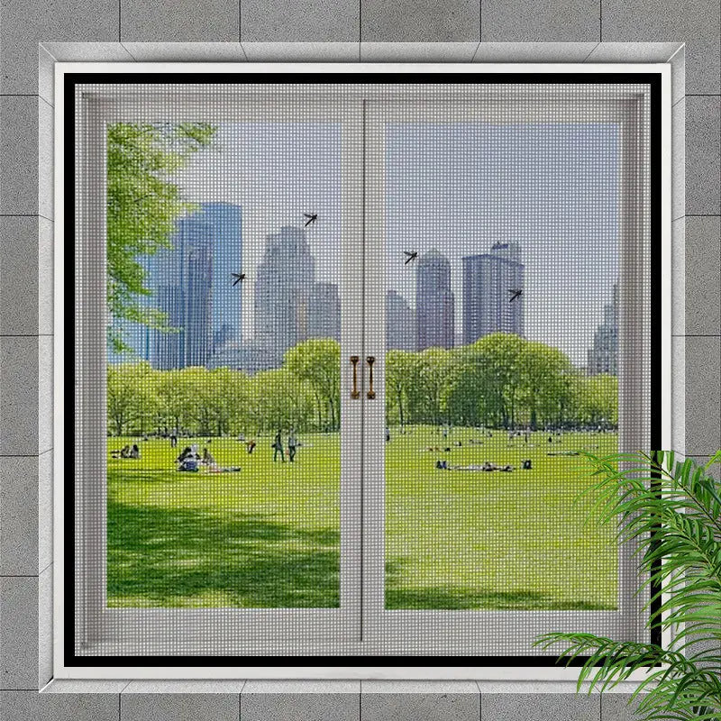 Self-Adhesive Velcro Window Screen Mesh Anti-Mosquito Novva Living