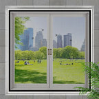 Self-Adhesive Velcro Window Screen Mesh Anti-Mosquito Novva Living
