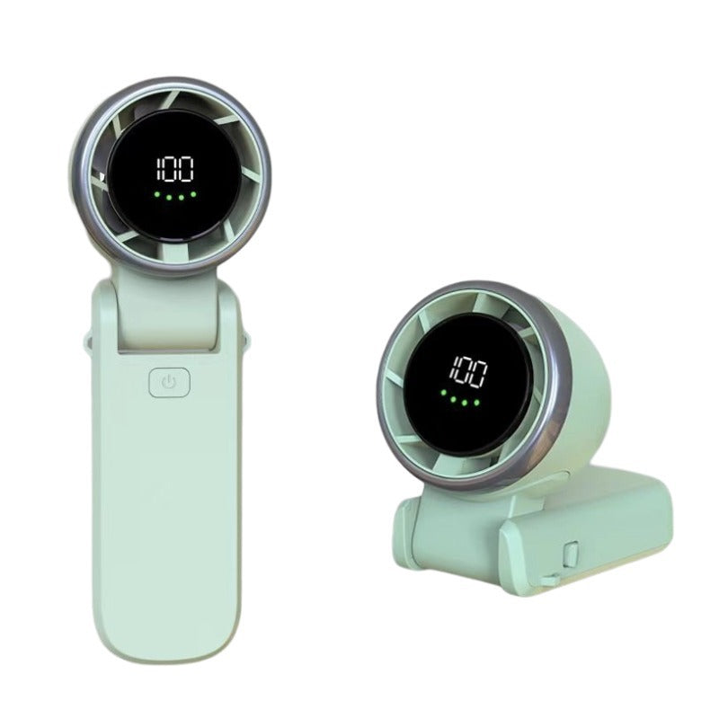 100-Speed Turbine Handheld & Neck Fan