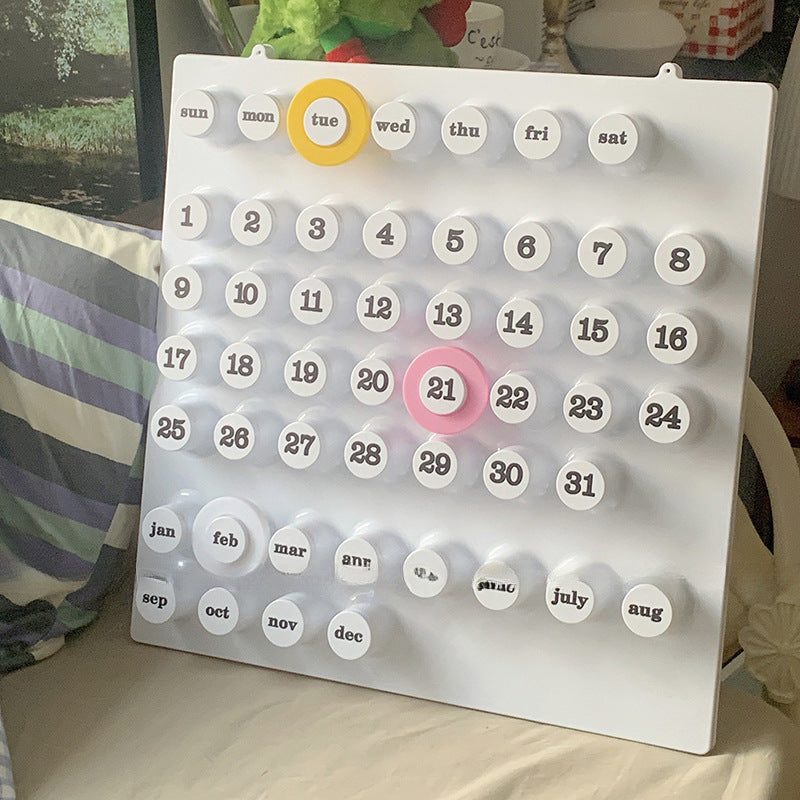 RING Perpetual Desk Calendar