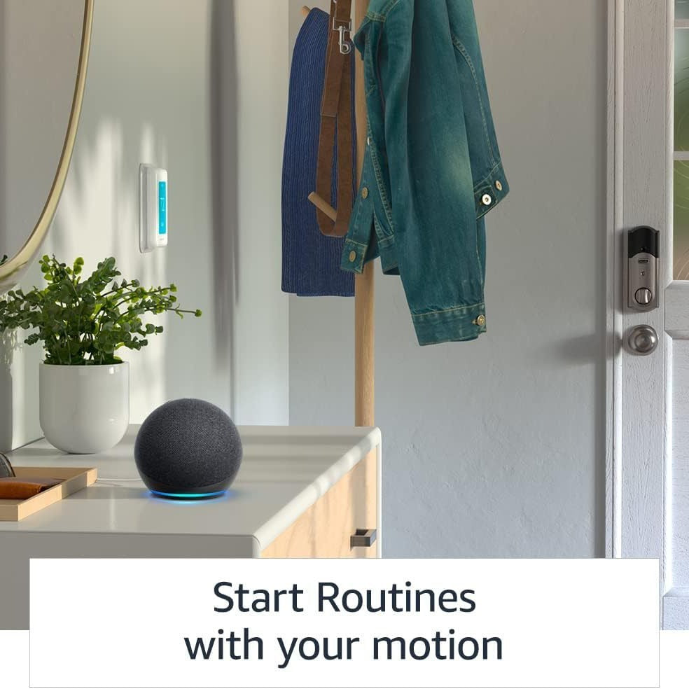 Echo Dot 5 with Clock