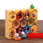 Wooden Beehive Colour Recognition Game for Babies & Toddlers