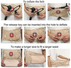 Ceinture lombaire gonflable de soutien