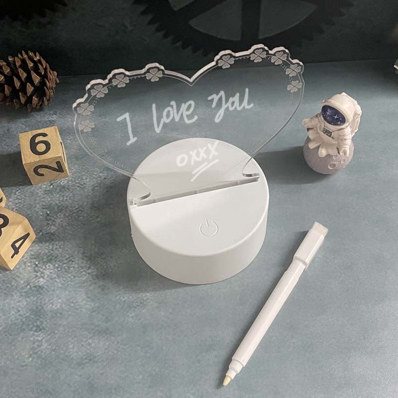 Acrylic LED Message Board with Pen