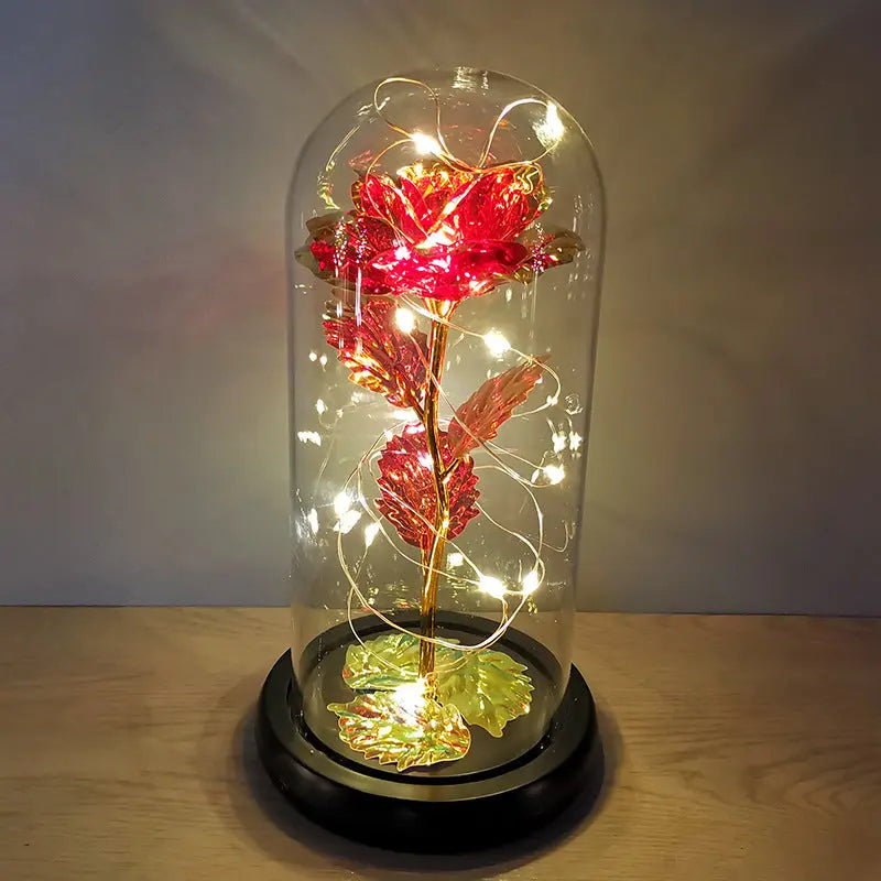 LED Glass Dome Rose Novva Living