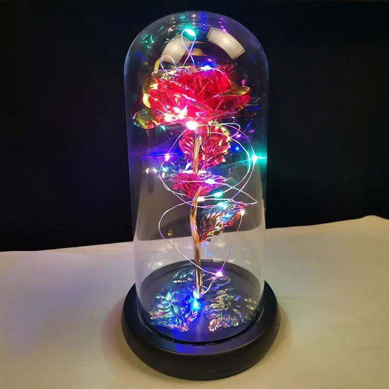 LED Glass Dome Rose Novva Living