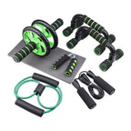 7-Piece Ab Wheel & Push-Up Fitness Set Novva Living