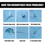 Windshield Crack Sealant Quick-Setting Glass Adhesive