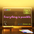 LED Fluorescent Writing Board