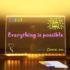 LED Fluorescent Writing Board