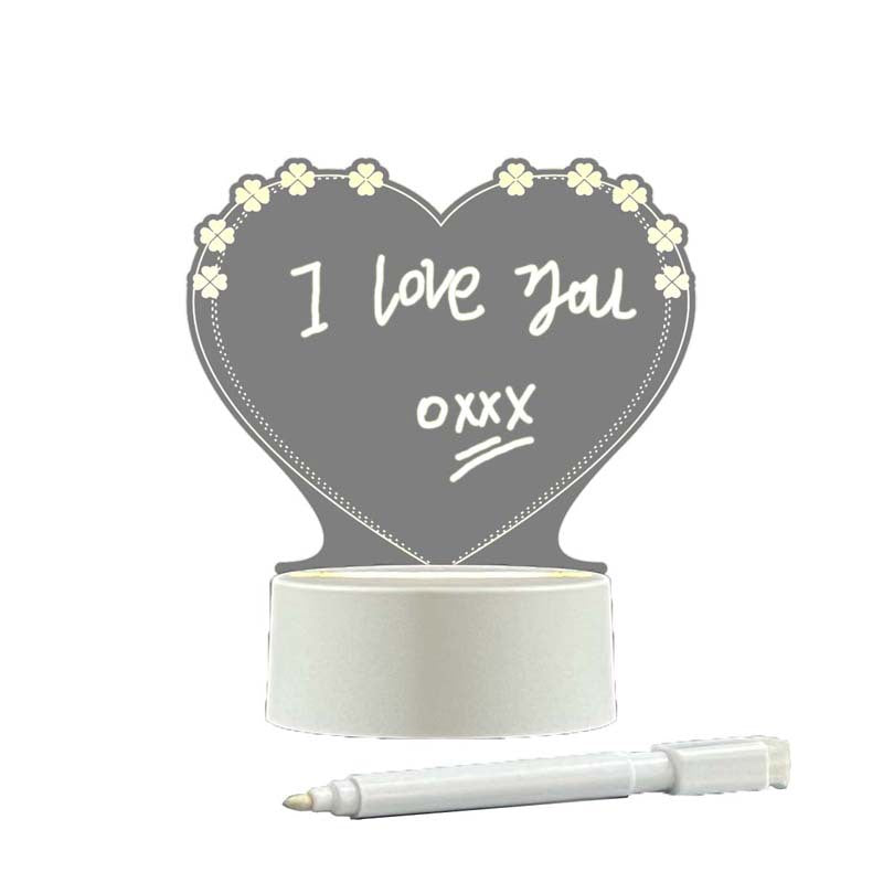 Acrylic LED Message Board with Pen