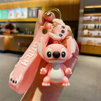 Cute Alien Character Silicone Keychain Novva Living