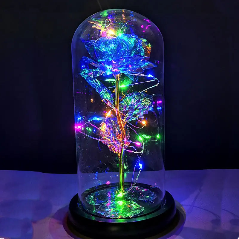 LED Glass Dome Rose Novva Living