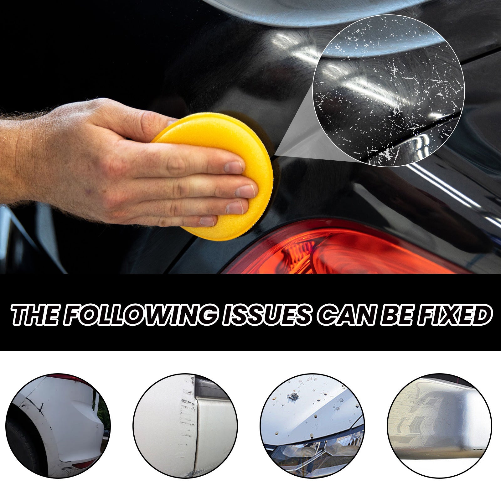 Car Scratch Wax Paint Repair & Decontamination Polish