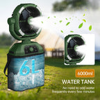 Outdoor Camping Fan with Spray Cooling