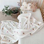 Couverture de bébé brodée coréenne