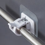 Punch-Free Curtain Rod Hooks