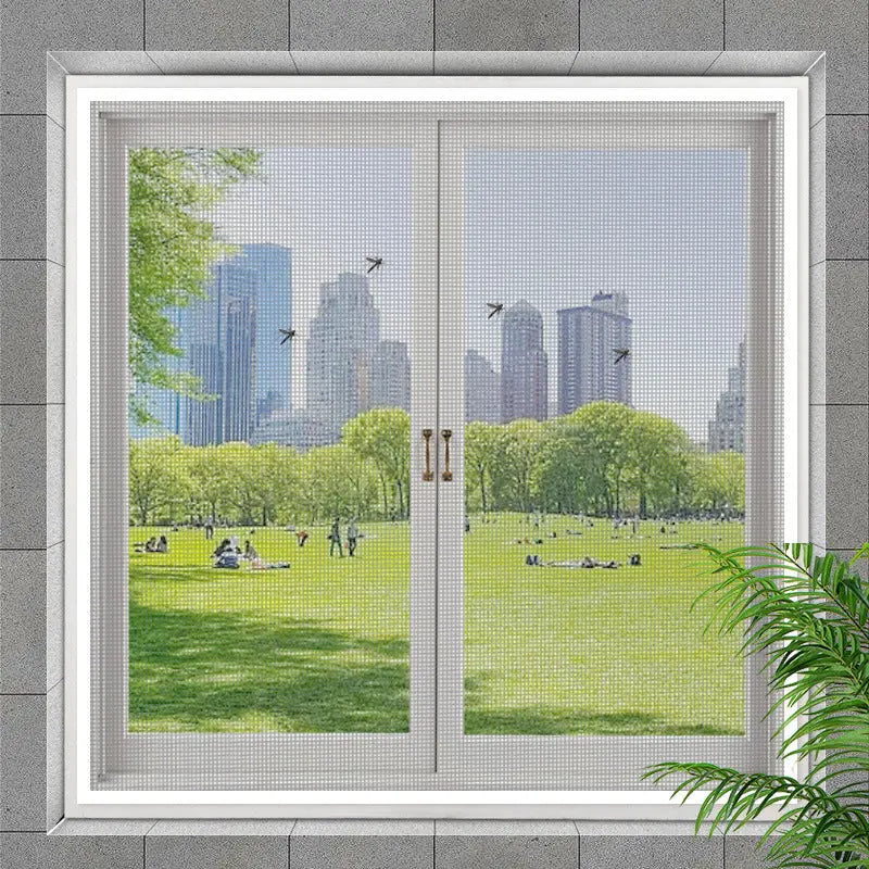 Self-Adhesive Velcro Window Screen Mesh Anti-Mosquito Novva Living