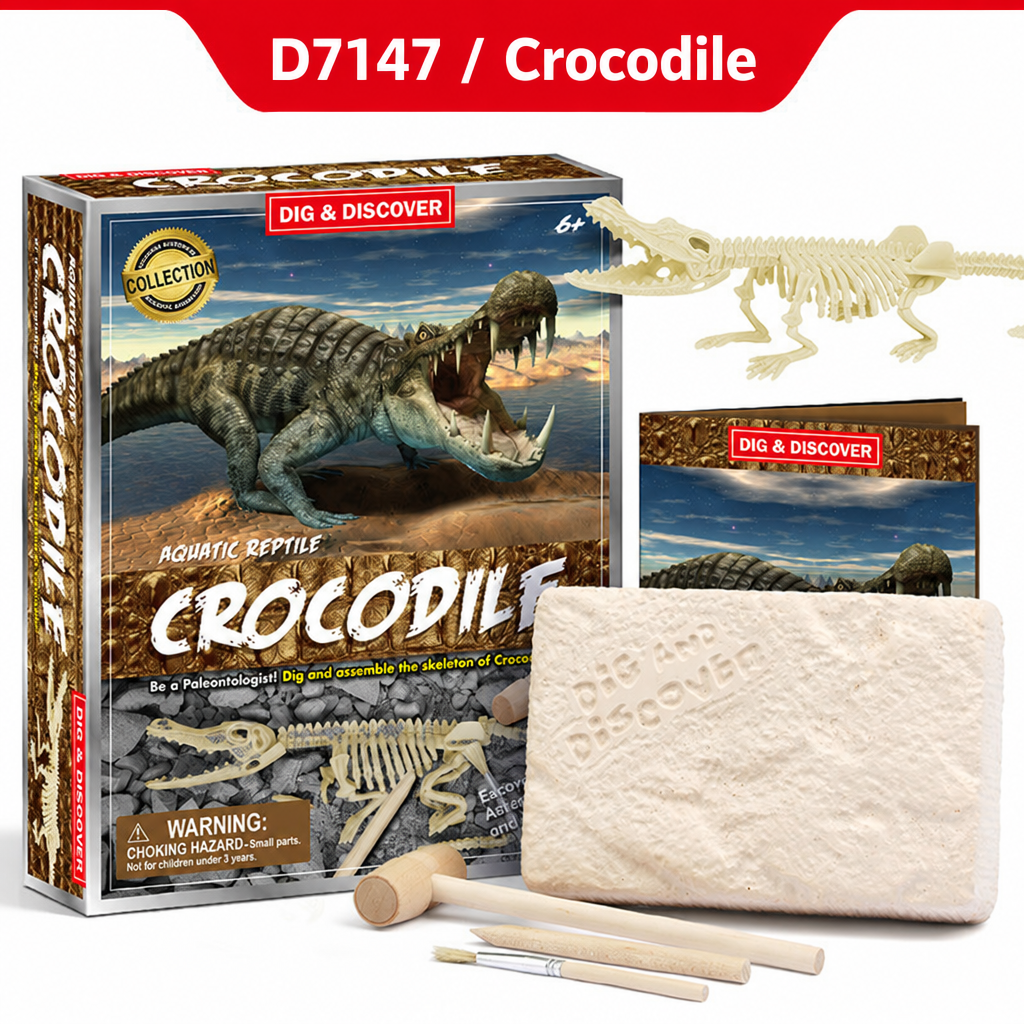 DIY-Ausgrabungsset: Dinosaurier & Tiere